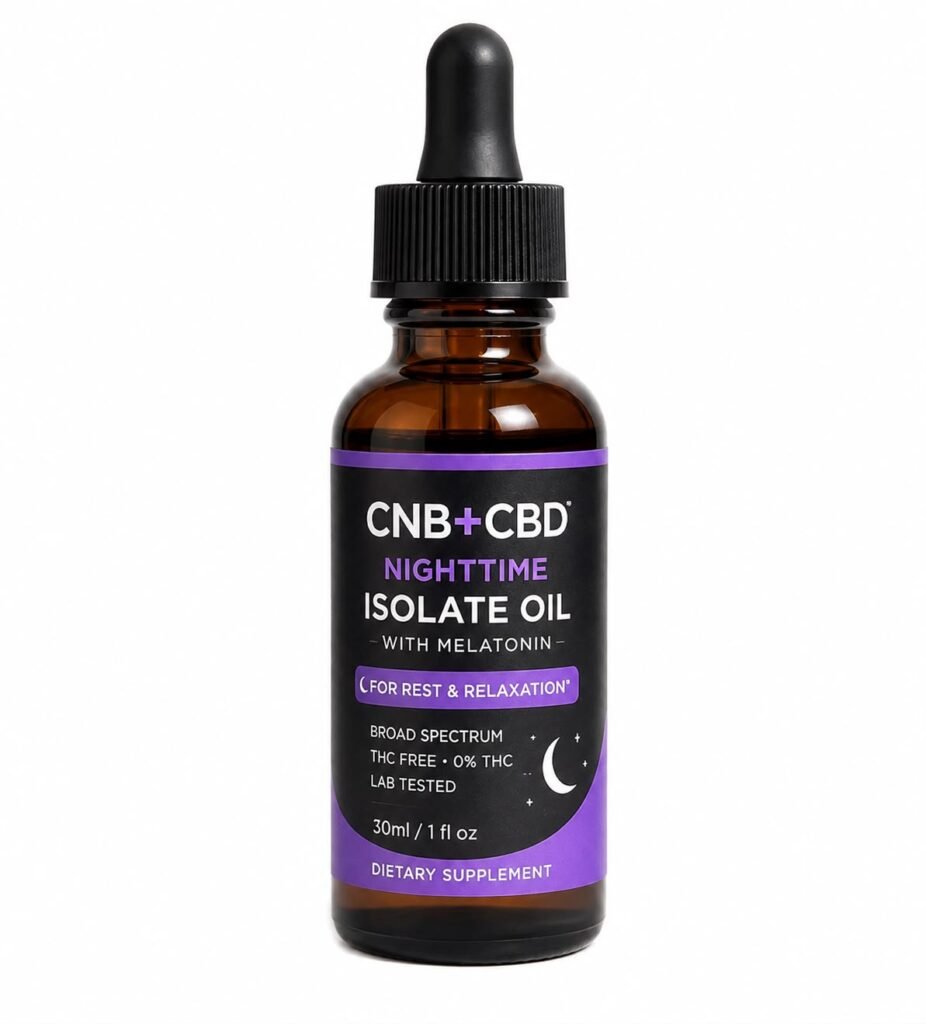 CNB+CBD Nighttime isolate Oil 30ml